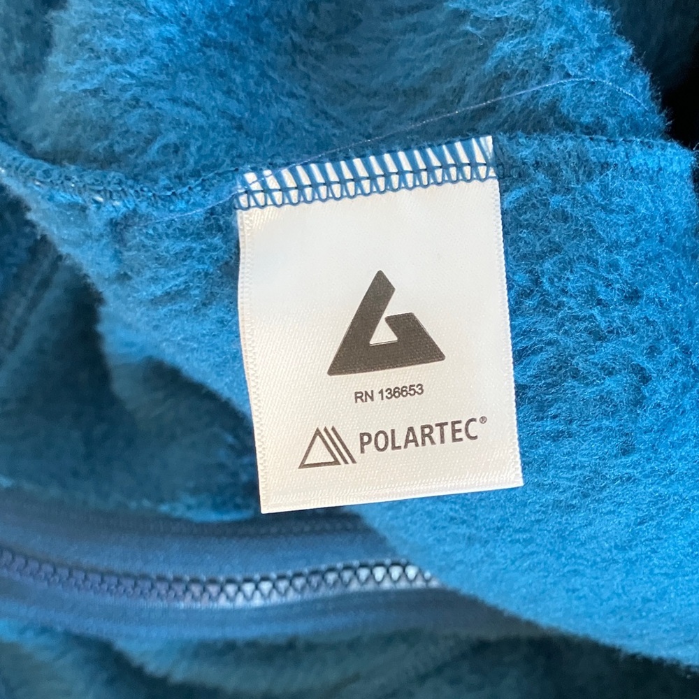 American Giant Woman’s Polartec Fleece Zip Up Hoodie Jacket Made in the USA - Picture 7 of 8